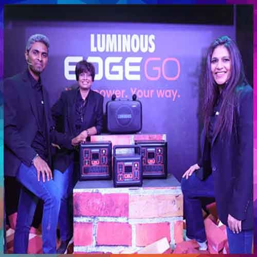 Luminous Unveils EDGE, India’s First Portable Power Brand with Music-Integrated Stations