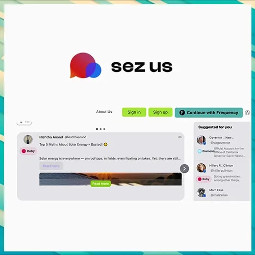 Sez Us Debuts in India, Promises a Healthier, Bot-Free Social Media Experience