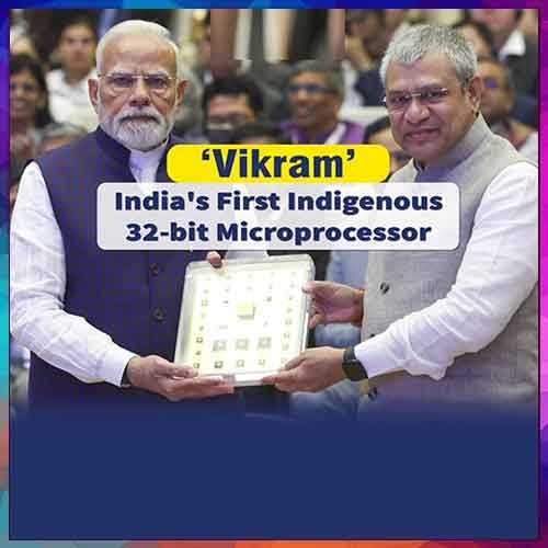 India builds its first indigenous Vikram 32-bit microprocessor