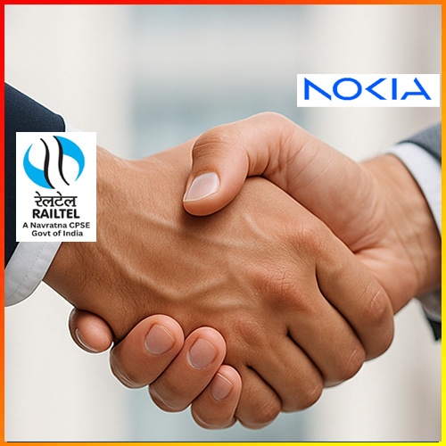 RailTel Taps Nokia to Enhance Its National Long-Distance and Metro Optical Networks