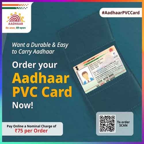 Aadhaar PVC card charges raised
