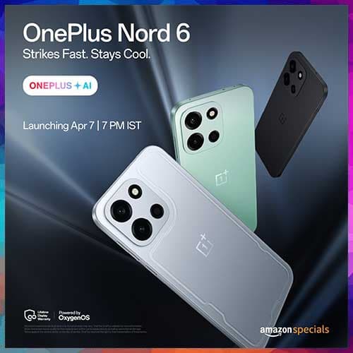 OnePlus Nord 6 launches with AI enhancements, improved low-light imaging and durability