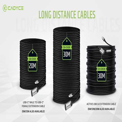 CADYCE introduces long-range high-performance USB extension solutions for professional connectivity