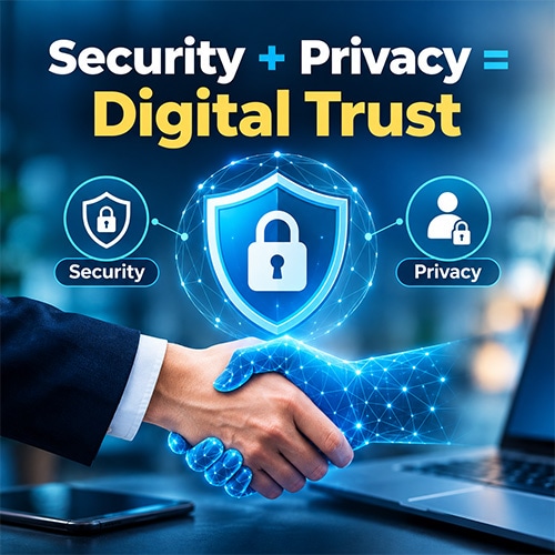 Security + Privacy = Digital Trust