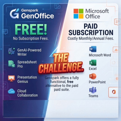 Genspark Challenges Microsoft Office with Free GenOffice Suite