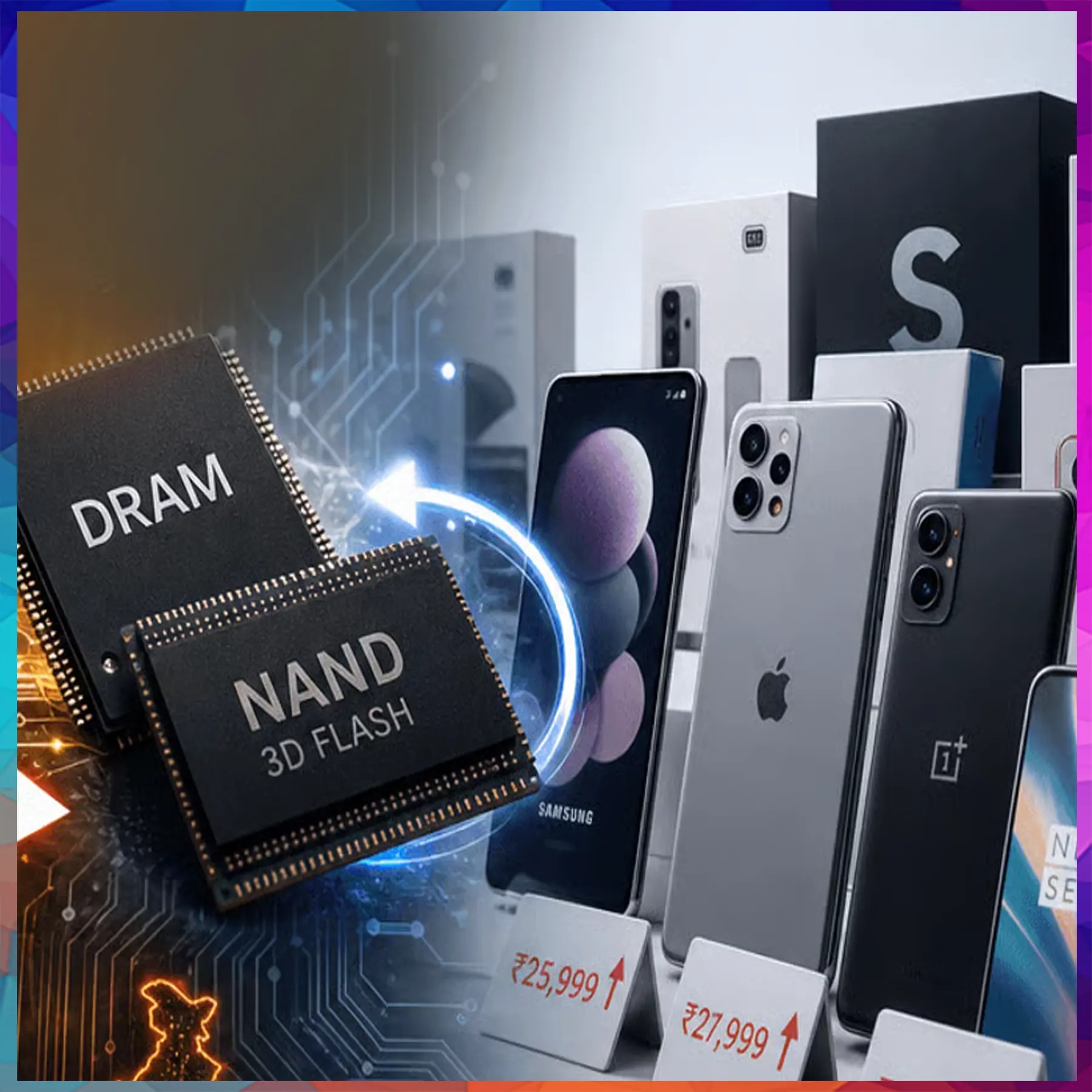 Chinese phone makers turn to recycled memory chips as AI boom squeezes supply
