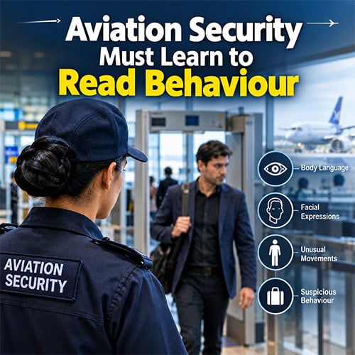 Aviation Security Must Learn to Read Behaviour
