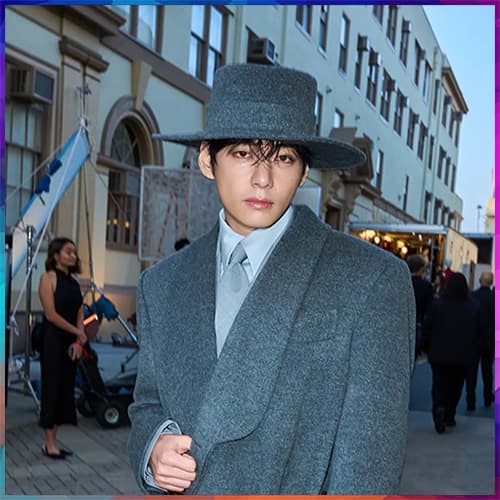 V Shines at Vogue World
