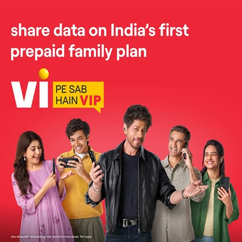 Vi announces its prepaid family plan