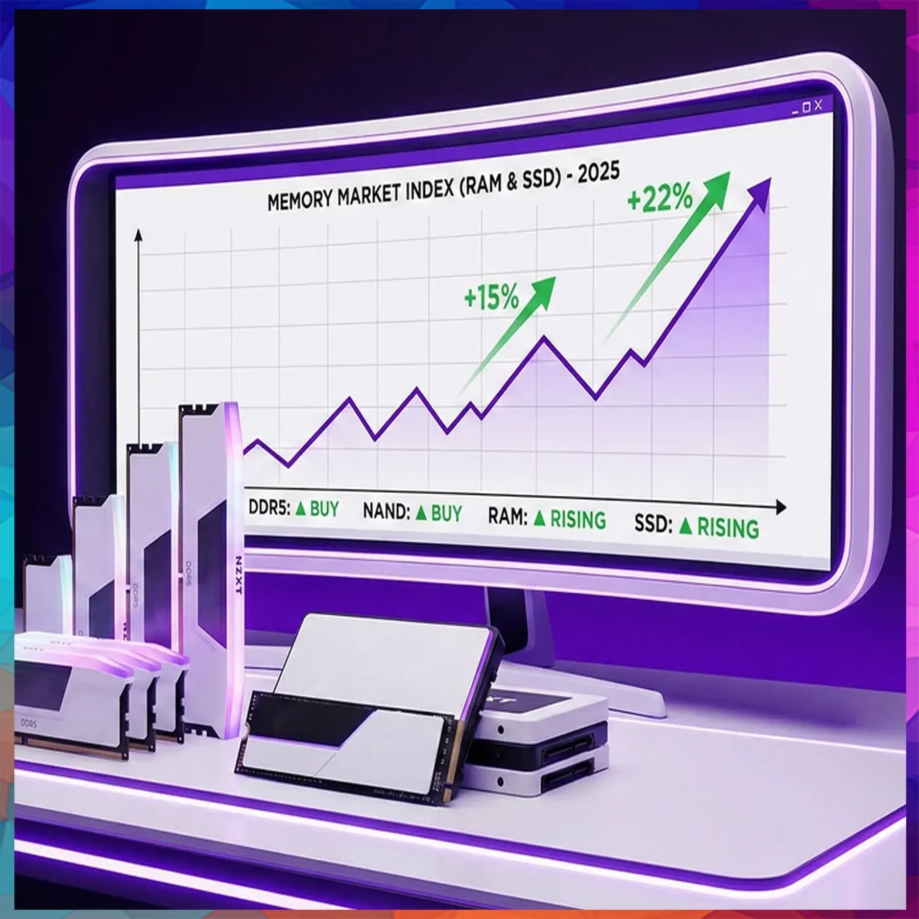 PC Market Craters 21% as Memory Prices Bite