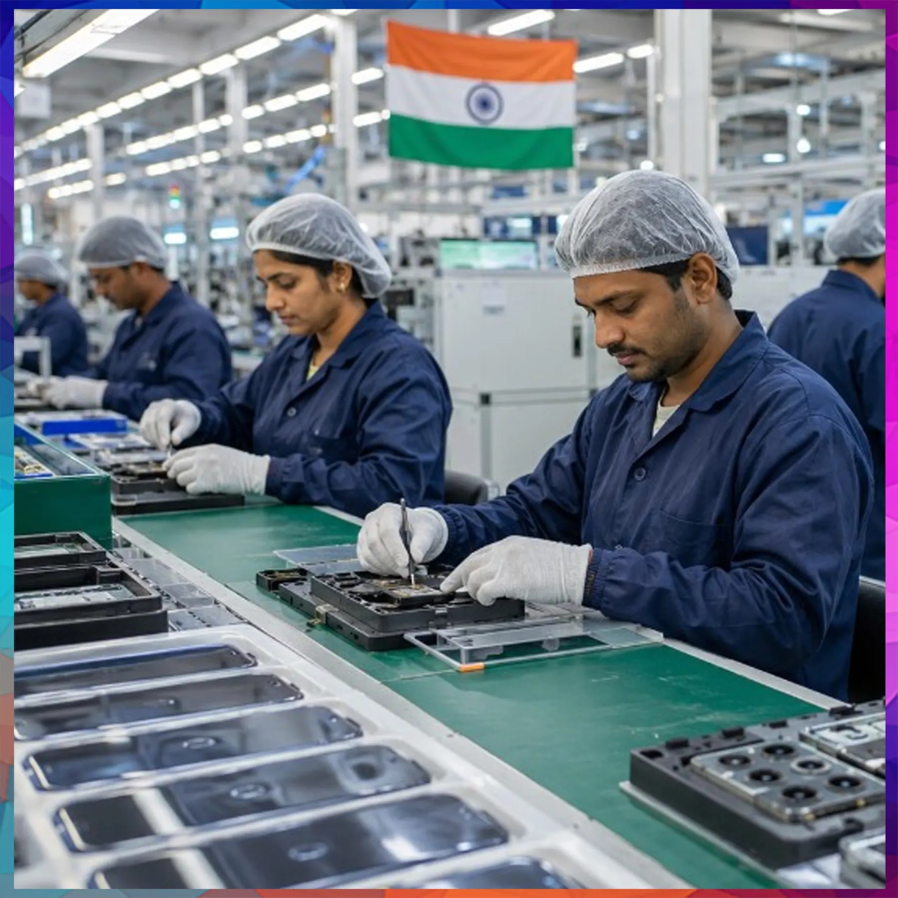 India's Mobile Manufacturing Push Creates 12 Lakh Jobs