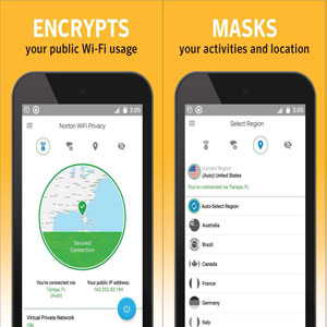 Norton prevents Hackers from accessing private information over Unsecured Wi-Fi