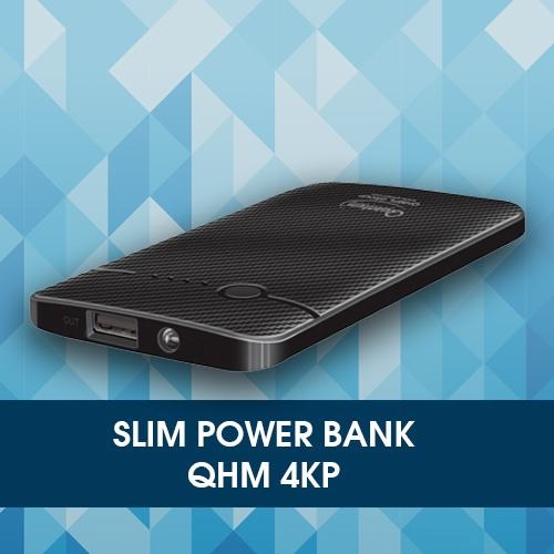 Quantum Hi-Tech introduces “Slim Power Bank†– QHM 4KP