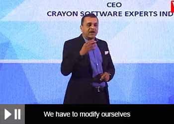 Vikas Bhonsle, CEO - Crayon Software Experts India at Panel Discussion - 3, 18th Star Nite Awards 2019