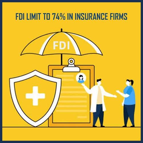 Govt plans to increase FDI limit to 74% in insurance firms