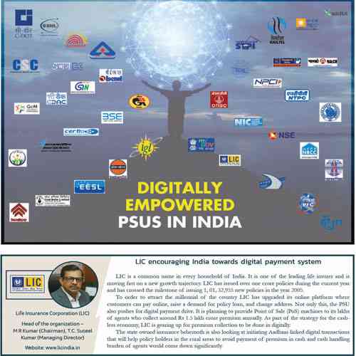 LIC encouraging India towards digital payment system Life Insurance Corporation (LIC)