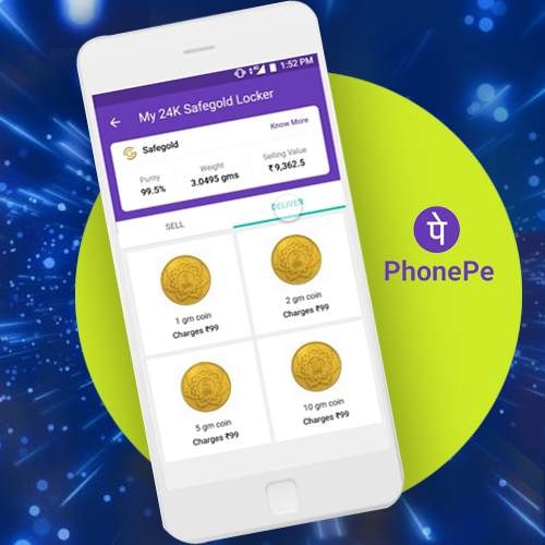 PhonePe stands largest platform for buying digital gold with 35% market share