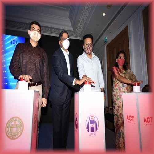 Telangana Government dedicates 3000+ public Wi-Fi hotspots to citizens of Hyderabad, powered by ACT Fibernet