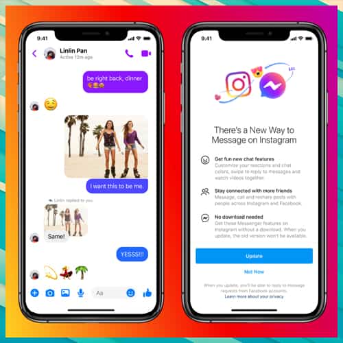 Instagram gets Messenger like messaging features