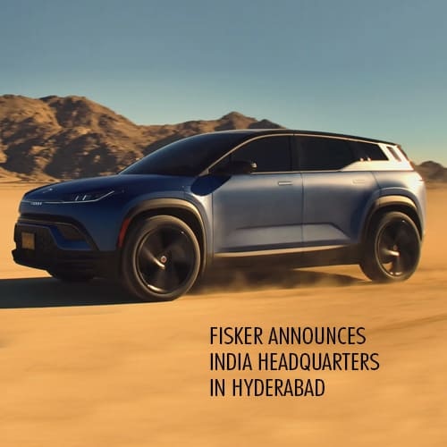 EV company, Fisker announces India headquarters in Hyderabad