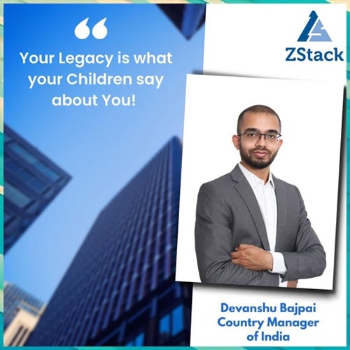 Devanshu Bajpai joins ZStack as the Country Manager-India