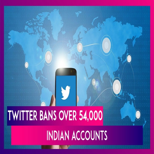 Twitter bans about 54,000 Indian accounts