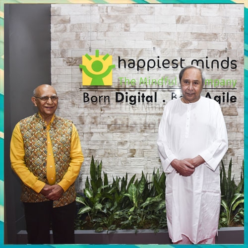 CM Shri Naveen Patnaik inaugurates Happiest Minds Development Centre at Bhubaneswar