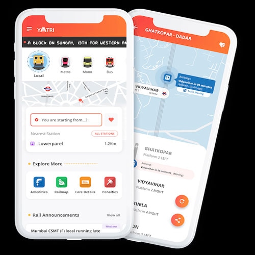 CDP along with Indian Railways develop mobile app YATRI to make life of Mumbaikars easy