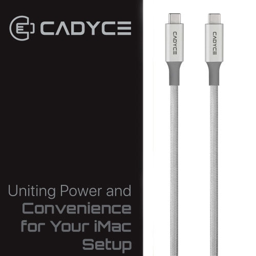 CADYCE introduces USB4 USB-C to USB-C Cable - CA-U4C2C(0.8m)Â