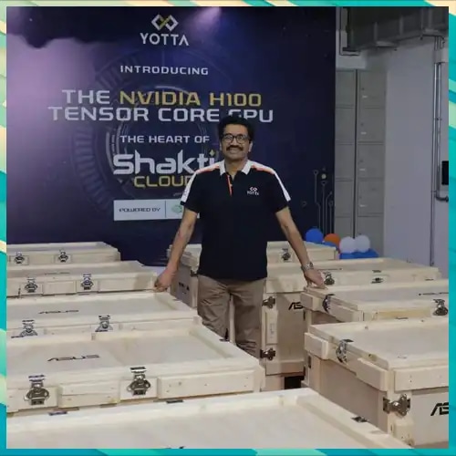 World's fastest GPU NVIDIA H100 arrives at Yotta’s NM1 data center park