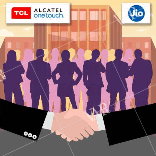 tclalcatel joins hands with reliance jio
