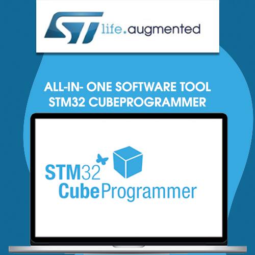 stmicroelectronics presents allinone software tool stm32cubeprogrammer