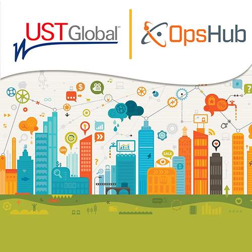 ust global partners with opshub to help enterprises promote digital transformation