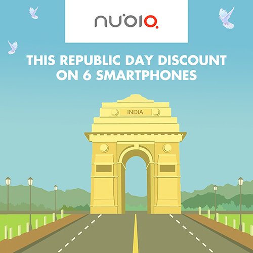 nubia introduces amazon exclusive republic day discounts on 6 smartphones