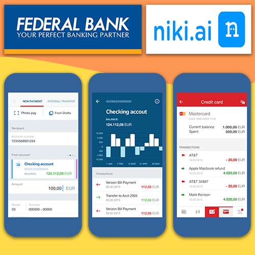 federal bank partners with nikiai to unveil a chatbotbased virtual assistant in its banking app
