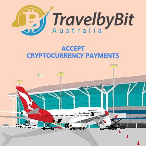 brisbane airport to accept cryptocurrency payments partners with travelbybit