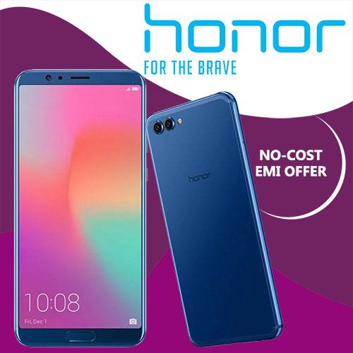 honor announces nocost emi offer on view 10 and honor 7x exclusively on amazonin