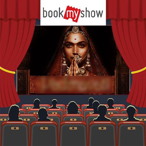bookmyshow sells 5 million tickets for padmaavat contributes 60 of opening weekend collection