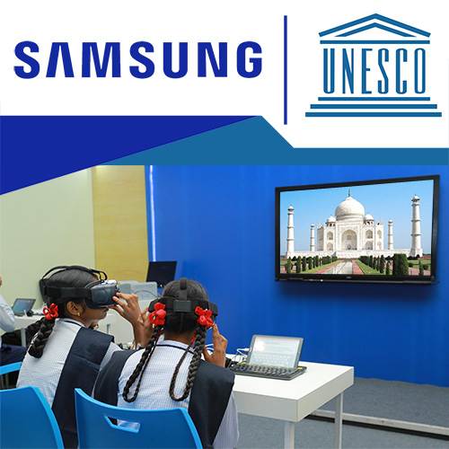 samsung india along with unesco to unveil taj mahal on vr