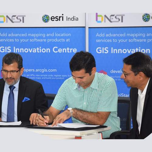 B-Nest and Esri India to provide GIS platform for the start-up community