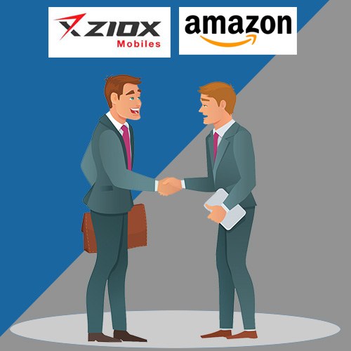 Ziox Mobiles ties up with Amazon for all its products