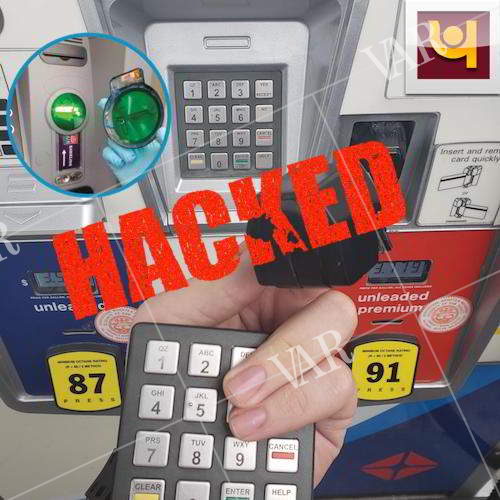 pnb atm hacked  using the skimmer trick