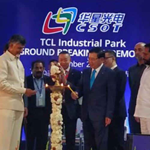 TCL to construct its first overseas smart manufacturing industrial park in Tirupati
