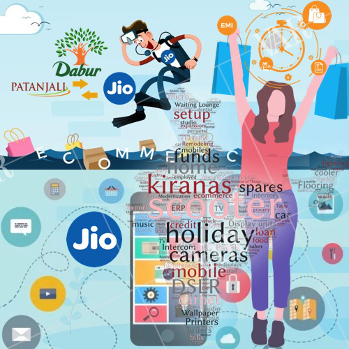 reliance jios expansion into ecommerce market  to bag the lions share of the india ecommerce market