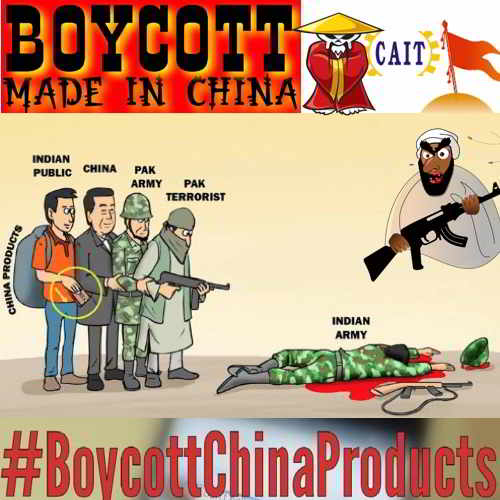 Indian traders body and Swadeshi Jagran Manch call for boycott of Chinese products After UN Setback