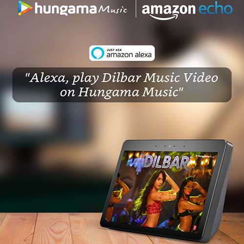 Hungama Music To offer music videos on Amazon Echo Show