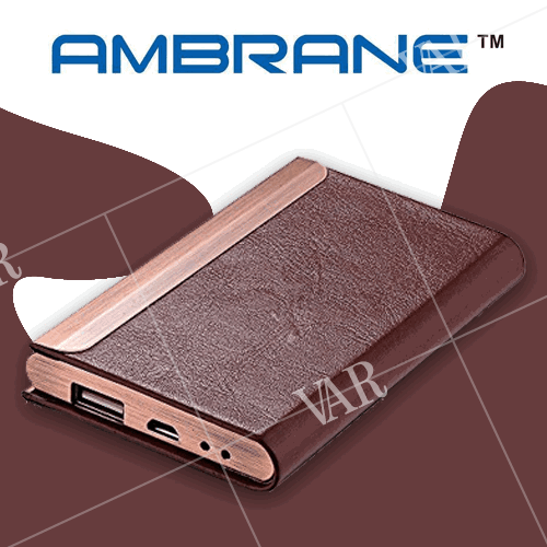 ambrane hits market with card holder power bank