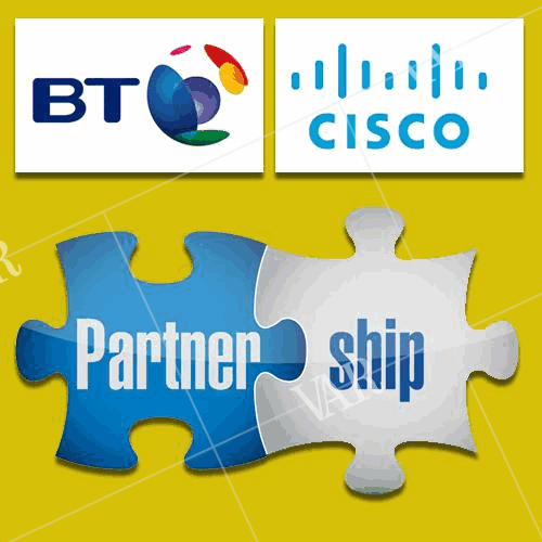 bt extends partnership with cisco for future networks