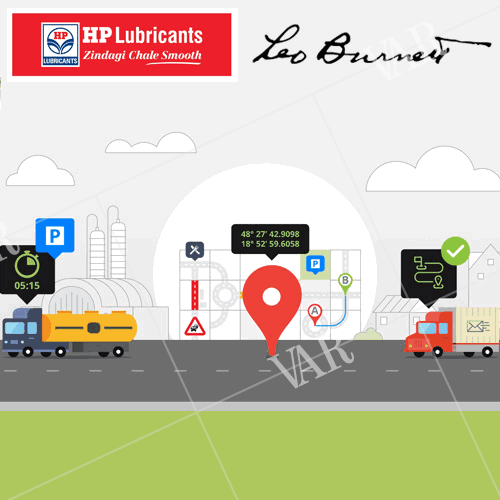 hp lubricants and leo burnett india implements vehicle management system