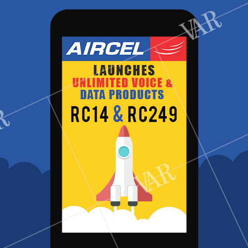 aircel launches unlimited voice and data products rc14 and rc249
